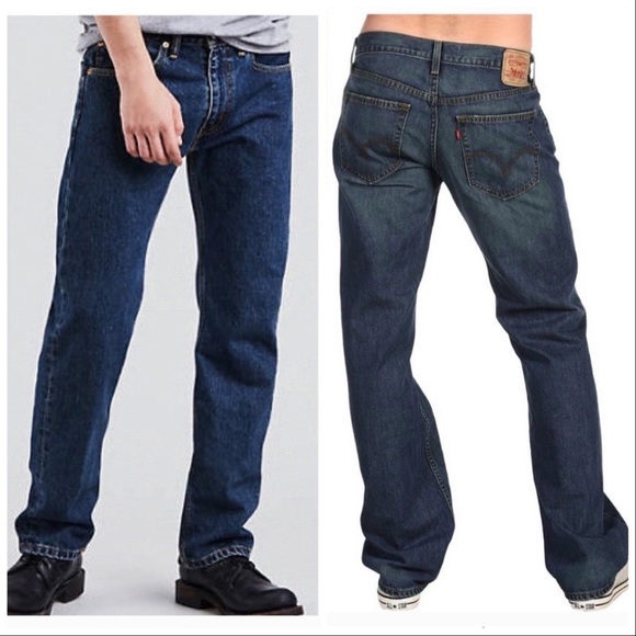 levi's straight boot cut